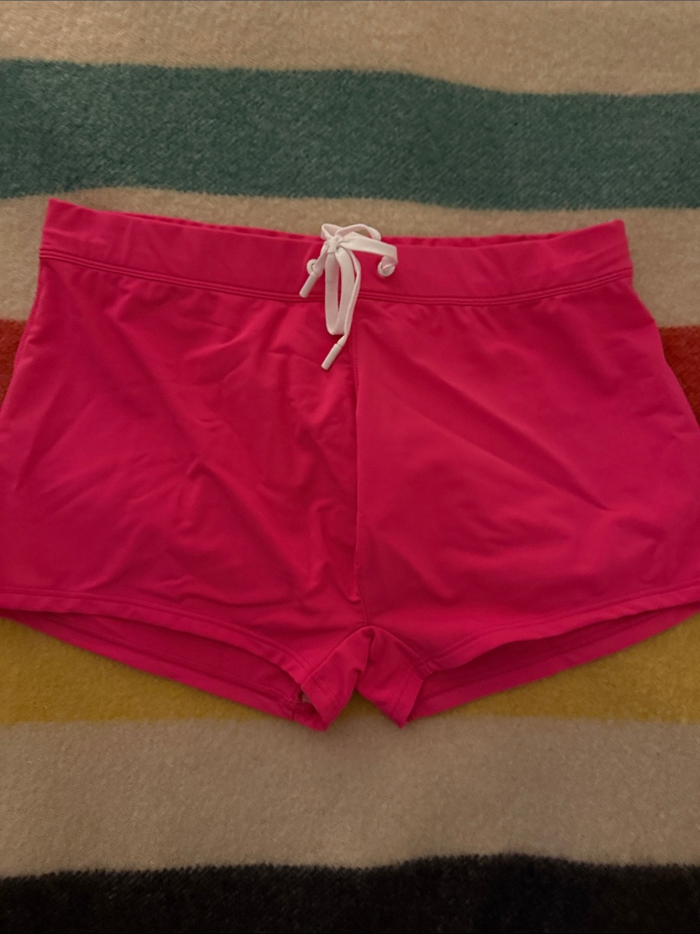 2xist Men's Hot Pink Swim Trunks